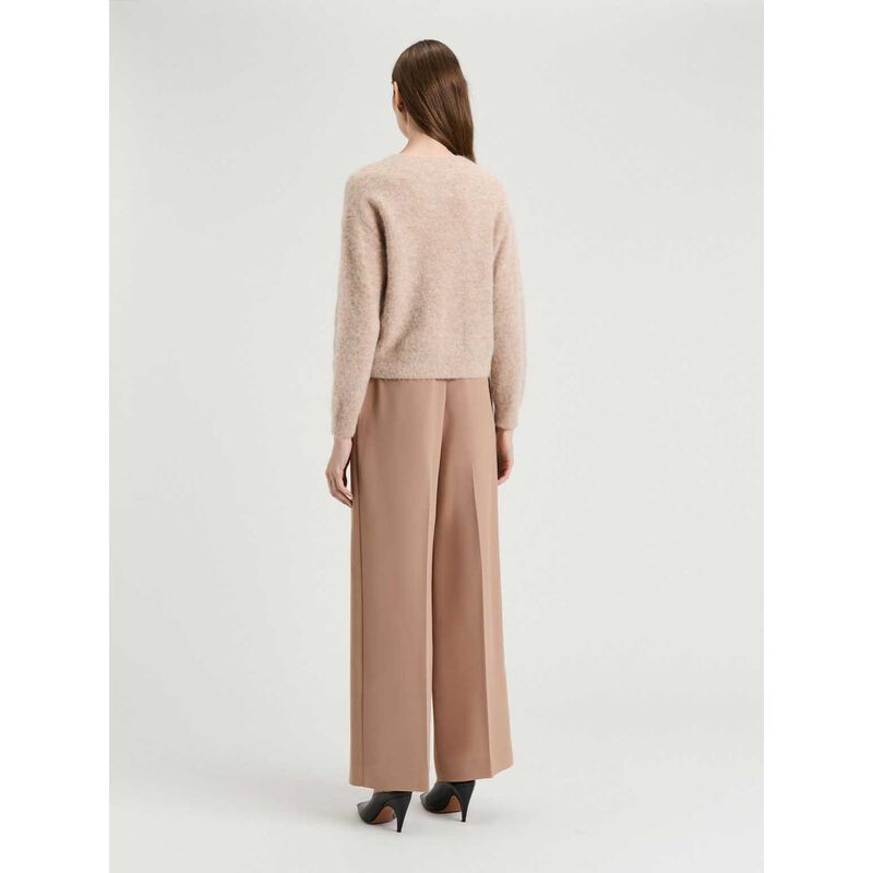 Veronika Maine Brushed Alpaca Wool Blend Knit image number 1